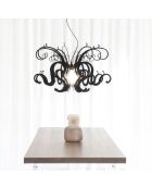 Lustre Gorgon noir -  D.88xH.52 cm