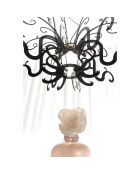 Lustre Gorgon noir -  D.88xH.52 cm
