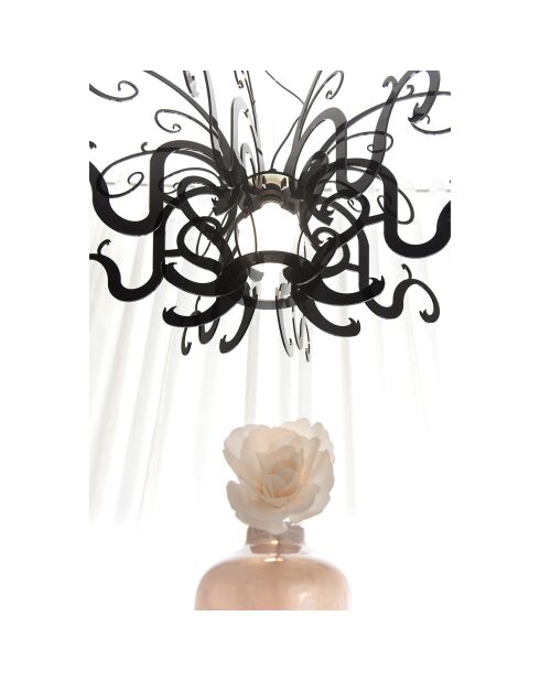 Lustre Gorgon noir -  D.88xH.52 cm