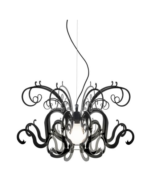 Lustre Gorgon noir - D.60xH.42 cm