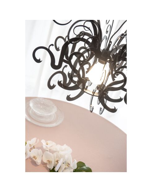 Lustre Gorgon noir - D.60xH.42 cm