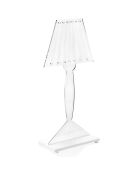 Lampe de table LED Mister transparente - 20x10x42 cm