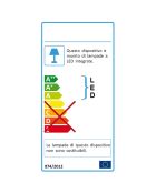 Lampe LED Madame transparente - 27.5x16x50 cm