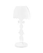 Lampe LED Madame transparente - 27.5x16x50 cm