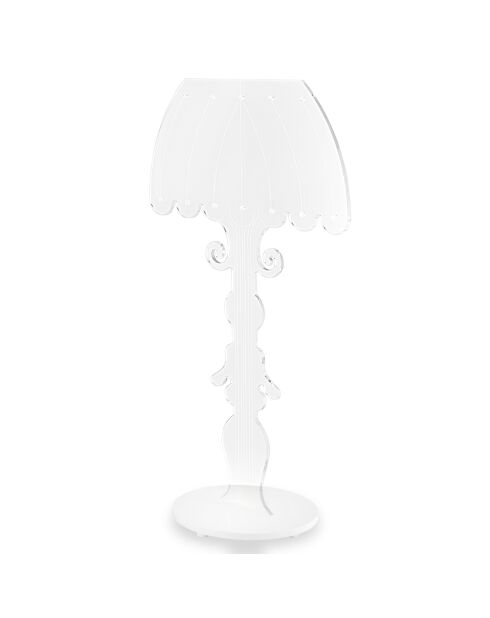 Lampe LED Madame transparente - 15x11x30 cm