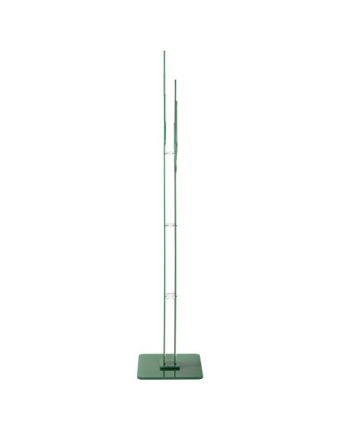 Porte-manteau Peyote vert - D.36xH.177 cm