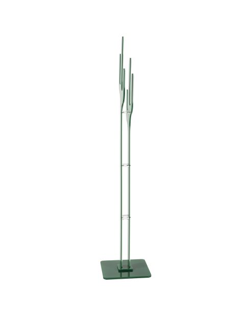 Porte-manteau Peyote vert - D.36xH.177 cm