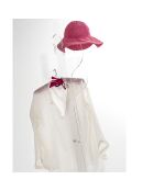 Porte-manteau Peyote transparent - D.36xH.177 cm