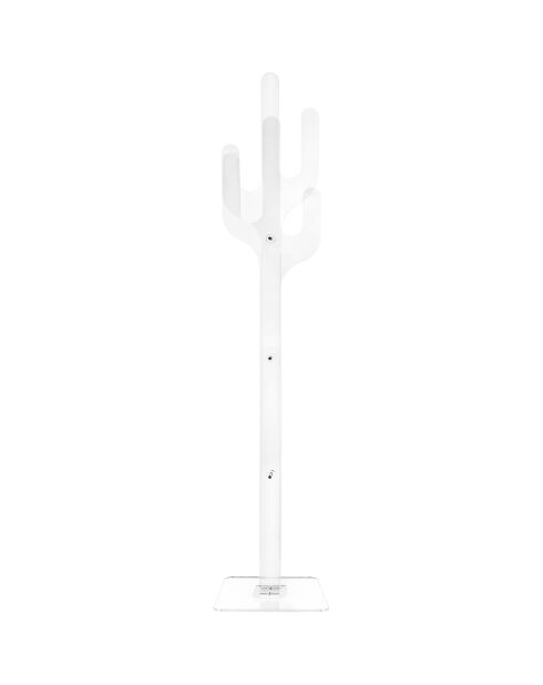 Porte-manteau Peyote transparent - D.36xH.177 cm
