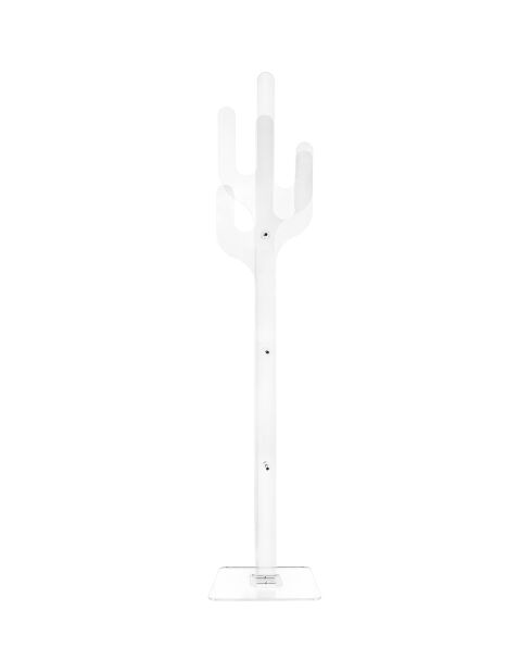 Porte-manteau Peyote transparent - D.36xH.177 cm