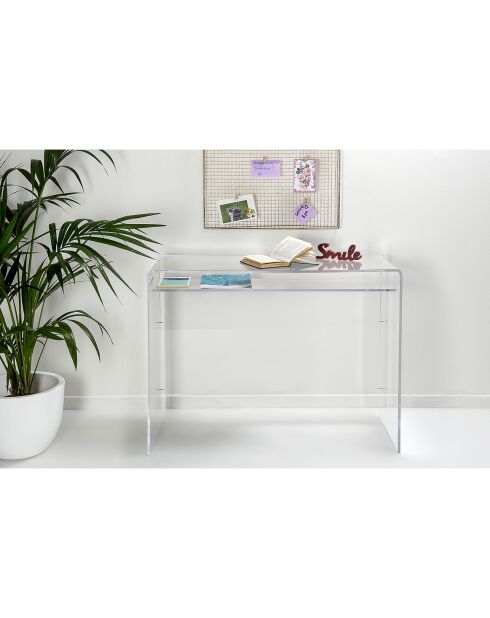 Console Moremore transparente - 99x40x76 cm