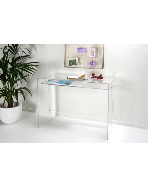 Console Moremore transparente - 99x40x76 cm