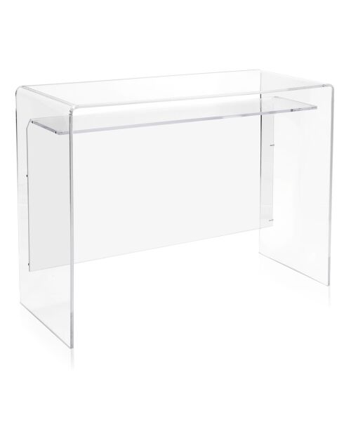 Console Moremore transparente - 99x40x76 cm