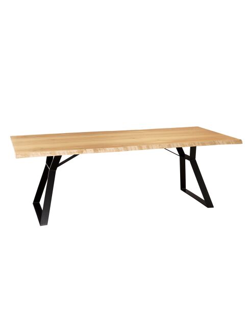 Table de séjour  Maxence chêne - 230x100x77 cm