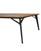 Table basse Maxence teck - 120x120x40 cm