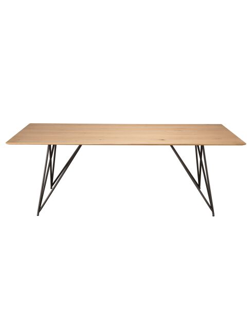 Table de séjour  Maxence chêne - 220x100x76 cm