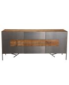 Buffet 2 portes & 3 tiroirs Maxence teck - 167x45x78 cm