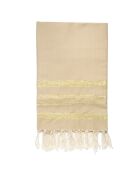 Mantel Hamptons beige de 200 g/m², 100% algodón