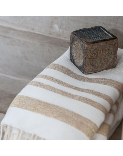 Hamptons weißes Badezimmer-Set, 3-teilig
