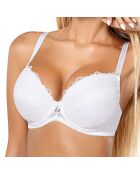 Soutien-gorge push-up Cassi blanc
