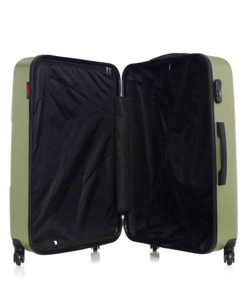 Valise Cabine 4 roues Coronado 49 cm kaki