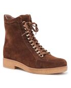 Boots en Cuir Lena camel