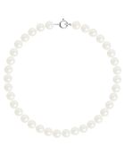 Bracelet Or Blanc Perles d'Eau Douce blanches