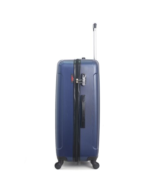 Valise Cabine XXS 4 roues simples Fogo 49 cm bleu marine