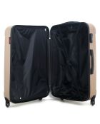 Valise Long Séjour 4 roues Fogo 69 cm dorée