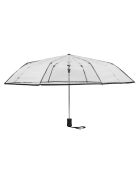 Parapluie Pliant automatique transparent/noir