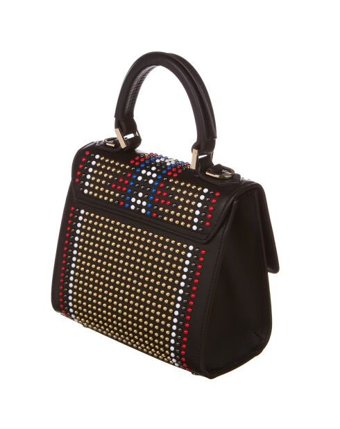 Mini Sac en Cuir clous multicolore - 16x14.5x7 cm