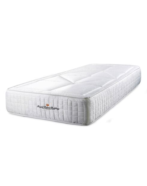 Matelas ressorts ensachés & mémoire de forme Windsor blanc - 90x190 cm