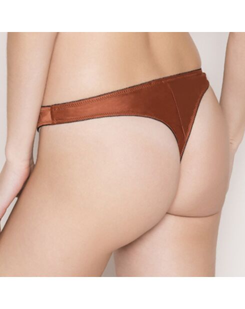String Sofia satiné terracotta