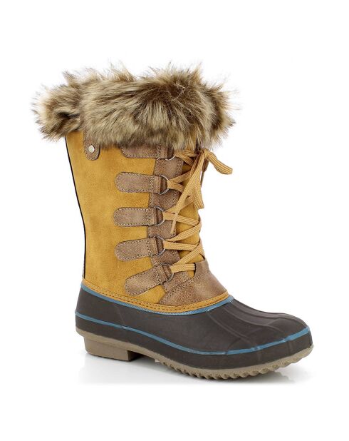 Boots Après-Ski fourrées Candice camel