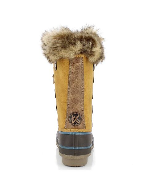 Boots Après-Ski fourrées Candice camel