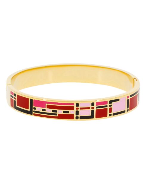 Bracelet émail en Acier multicolore