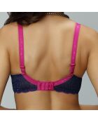 Soutien-Gorge Zyta Push-up marine & rose