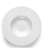Service en Porcelaine Sherane blanc - 18 pièces