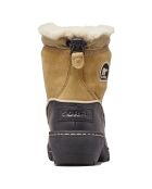 Bottines imperméables en Velours de Cuir doublure polaire Youth Torino III curry/noir