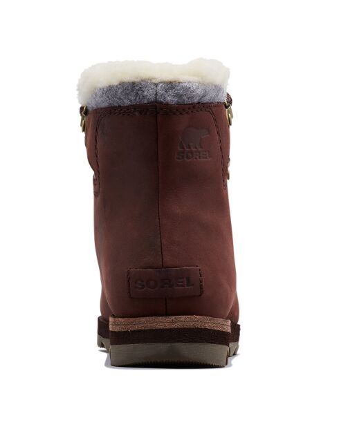 Bottines imperméables en Cuir doublure polaire Sneakchic Alpine Holiday cattail/gum