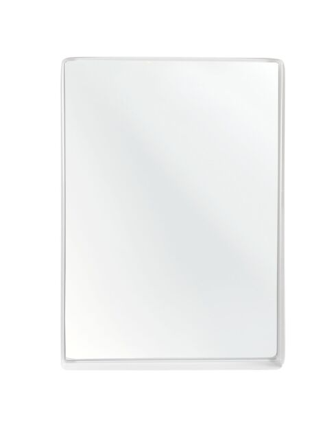 Miroir Vanitoso blanc - 50x6x70 cm