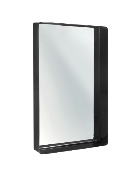Miroir Vanitoso noir - 50x6x70 cm