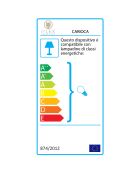 Suspension Carioca transparent/blanc - D.30xH.38 cm