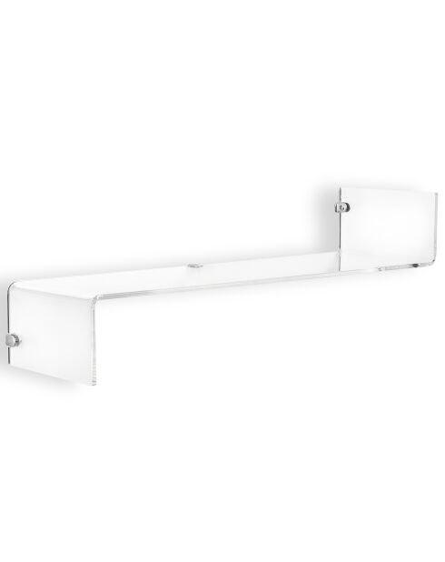 Etagère Mensola transparente - 76x24.5x27 cm