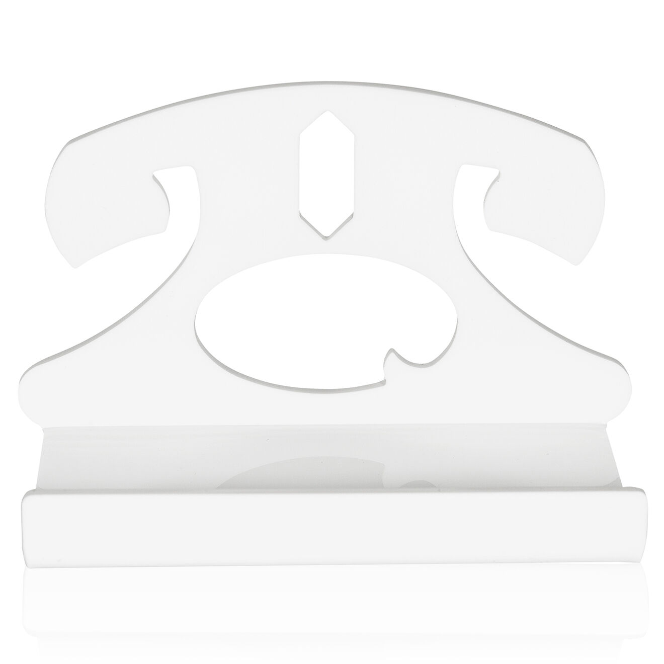 Support de t l phone meucci blanc 18x9 5x10 cm vente priv e iplex