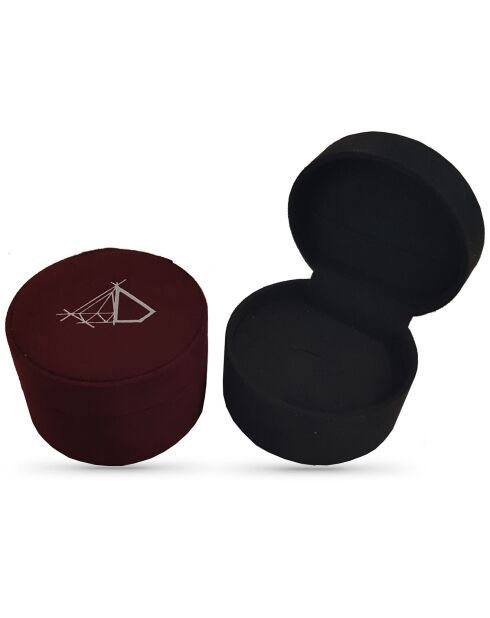 Anhänger und Kette aus zweifarbigem Gold von Acrobat Diamond aus 0,09 Karat