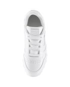 Baskets en Cuir Classic Leather Patent blanches