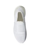 Baskets running Ultraboost Laceless Bb6 blanches