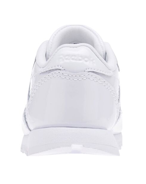 Baskets en Cuir Classic Leather Patent blanches