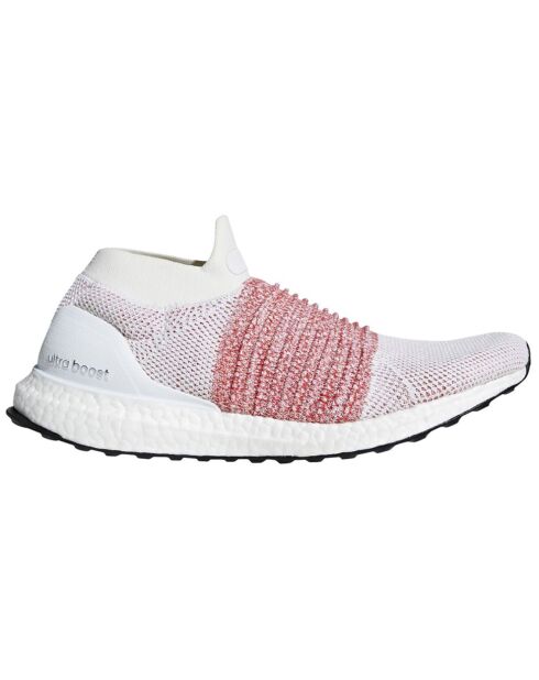 Baskets running Ultraboost Laceless Bb6 blanches